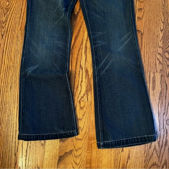 PAPER DENIM & CLOTH • Indigo Low Rise Denim Jeans - Picture 3 of 10